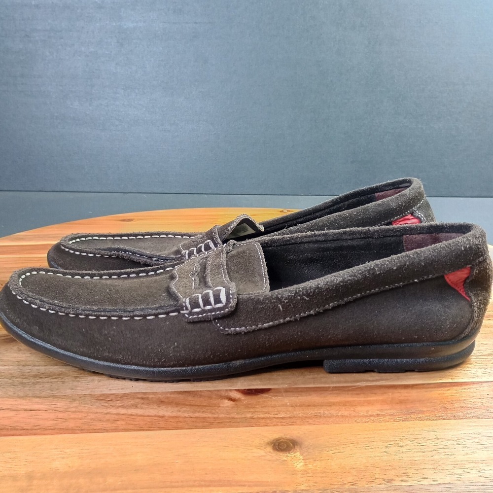 Foot Joy Men's Club Casuals Suede Penny Loafer Style 79038 Men's‎ Size 10.5